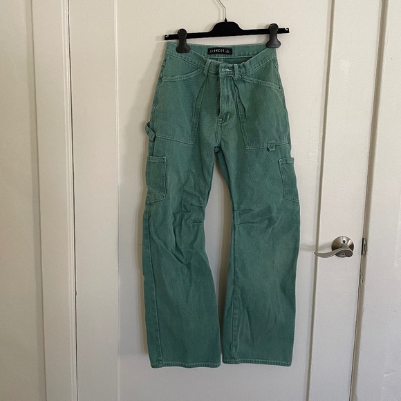 LIONESS MIAMI VICE PANT FOREST GREEN SIZE XS - Picture 8 of 11
